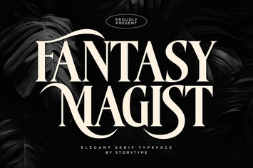 Fantasy Magist - Elegant Serif Typeface