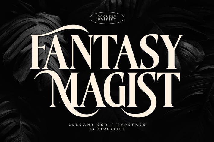 Fantasy Magist - Elegant Serif Typeface
