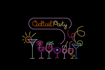 Cocktail Party Neon Sign