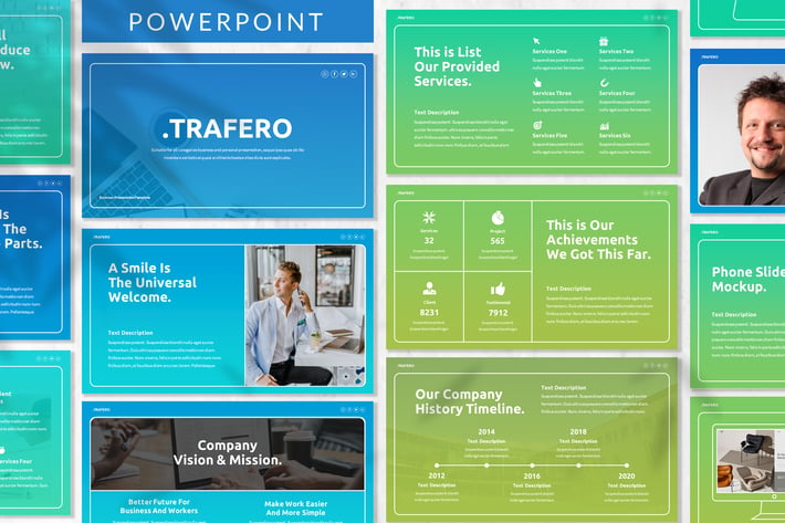 Trafero - Business Powerpoint Template