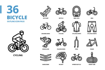 Bicycle Outline