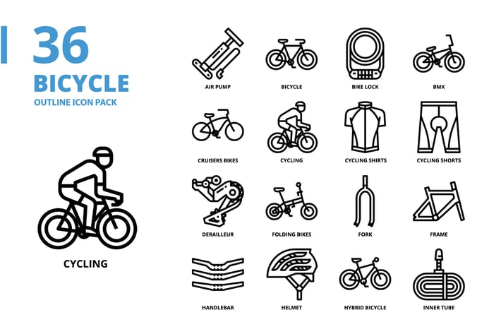 Bicycle Outline