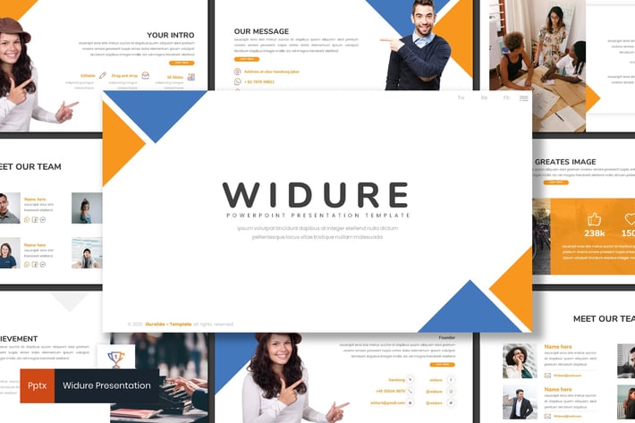 Widure - Modern Powerpoint Template