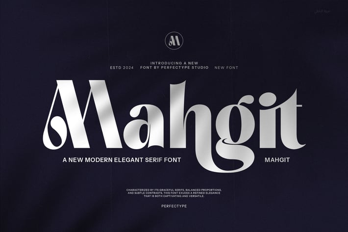 Mahgit Elegant Ligature Serif Font