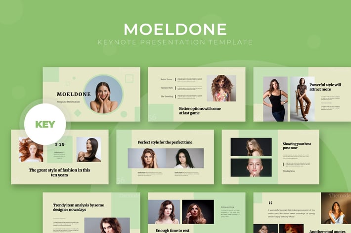 Moeldone - Keynote Template