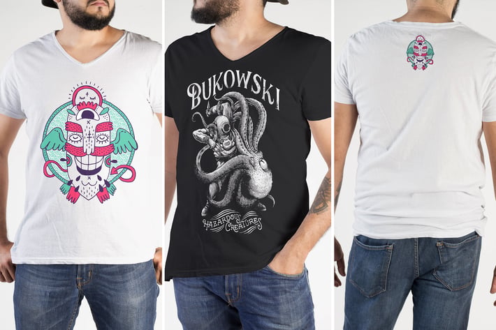 T shirt Mock Up Vol 05