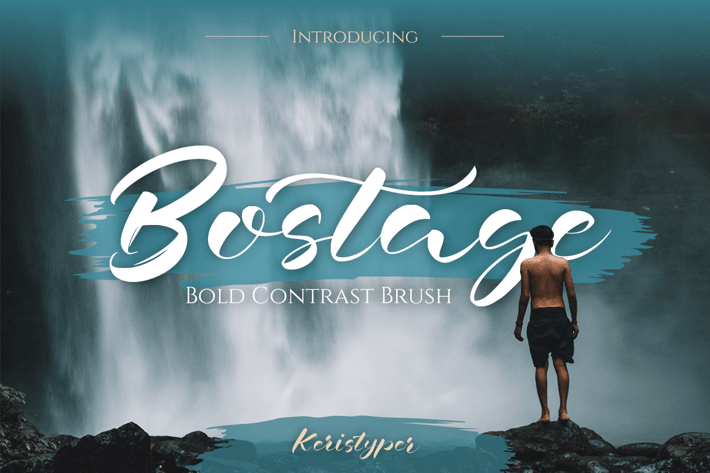 Bostega Font