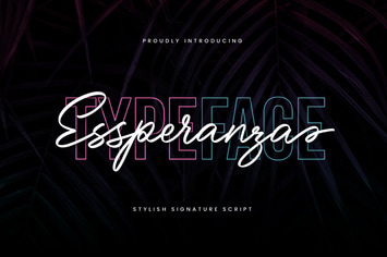 Essperanza Stylish Signature Script