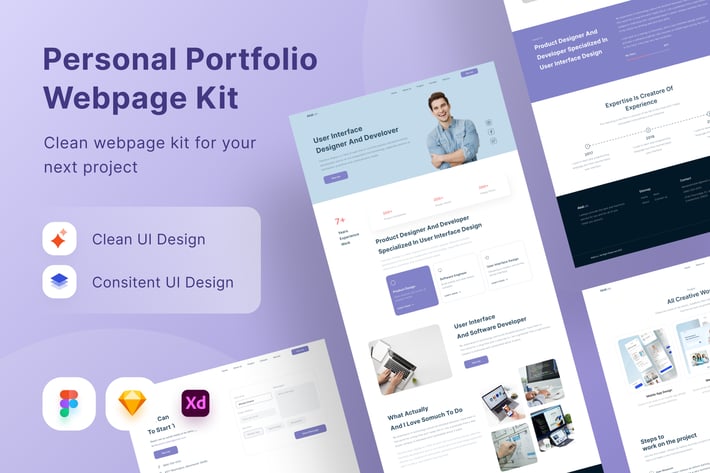 Personal Portfolio Webpage Kit