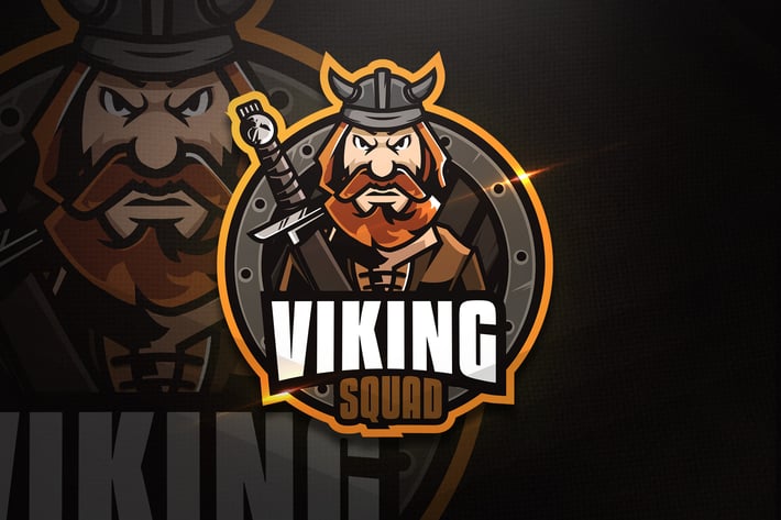 Viking Squad - Mascot & Esport Logo