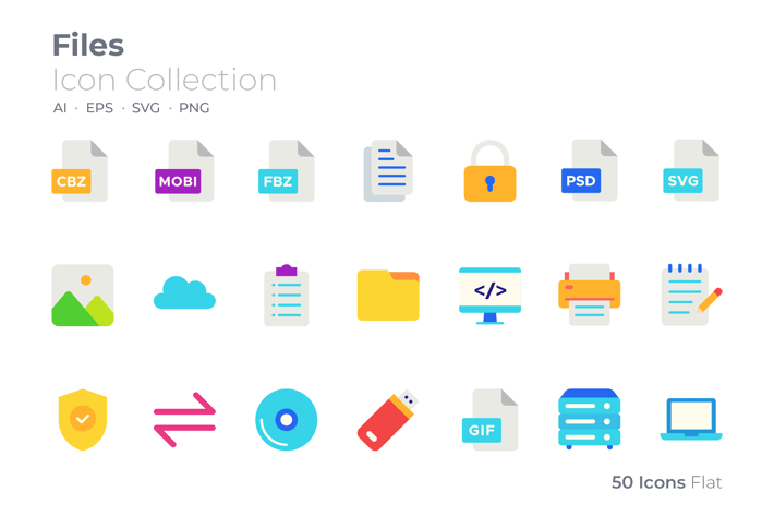 Files Color Icon