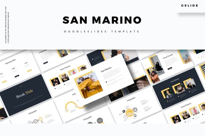 San Marino - Google Slides Template