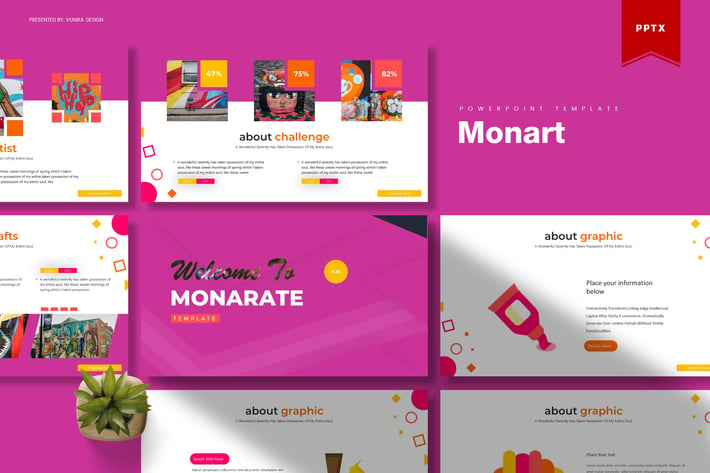 Monart | Powerpoint Template