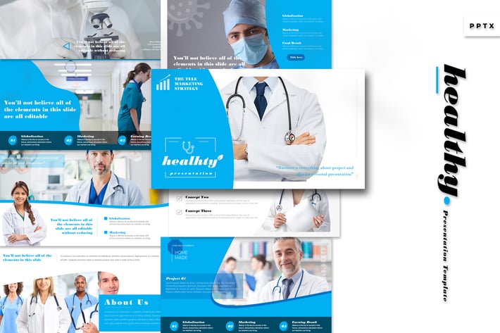 Healhty - Powerpoint Template