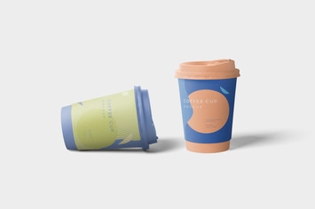 4 Awesome Coffee Cup Mockups