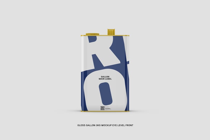 Gloss Gallon 3KG Eye Level Front View