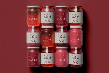 Jam Jar Mockup