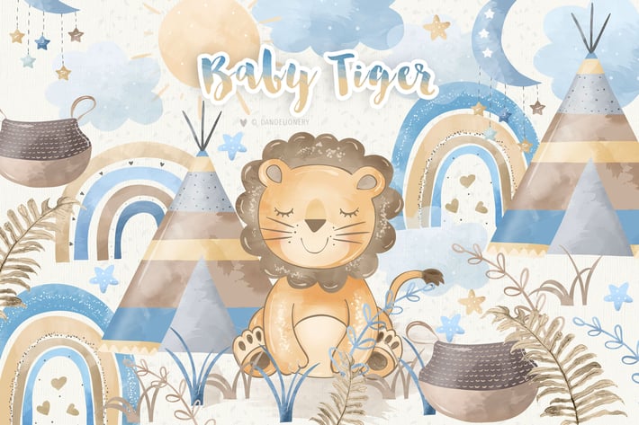 Baby Tiger Nursery  design