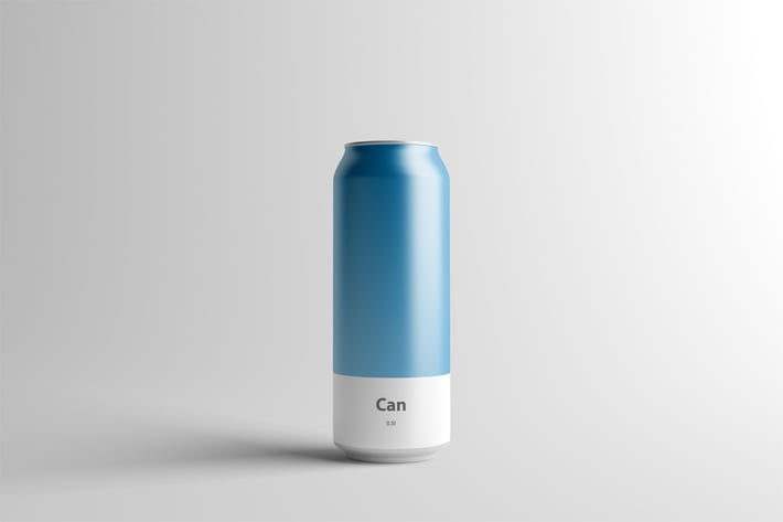 Can Mock-Up - 500ml