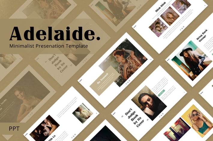 Adelaide - Retro Powerpoint Template