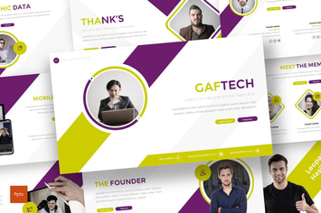 Gaftech - Creative Powerpoint Template