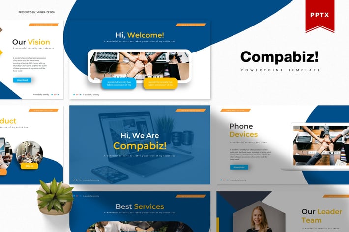 Compabiz | Powerpoint Template