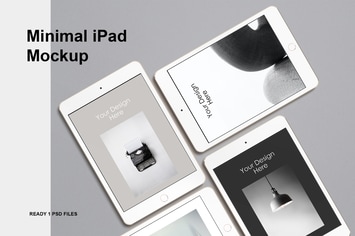 Minimal iPad Mockup
