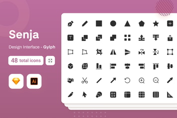 Gylph Senja - Design Interface 