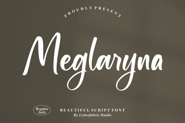 Meglaryna Script Font