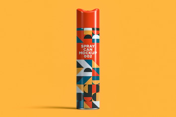 Spray Can Mockup 002
