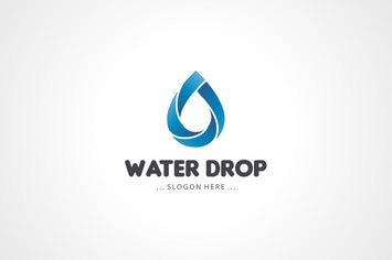 Abstract Water Drop