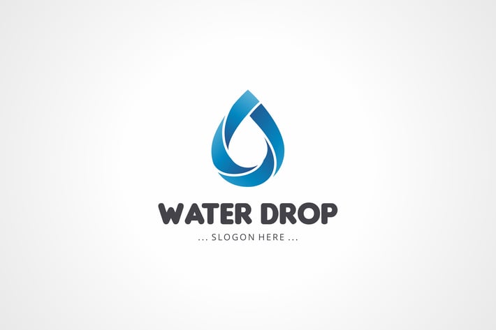 Abstract Water Drop