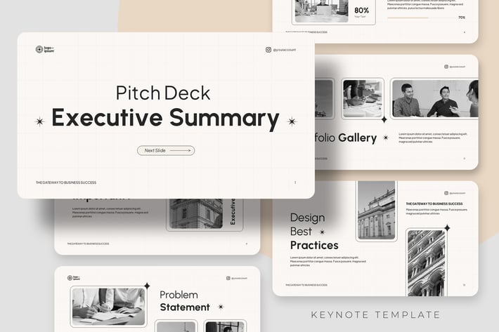 Executive Summary Pitch Deck