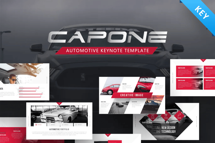 Capone Automotive Keynote Presentation Template