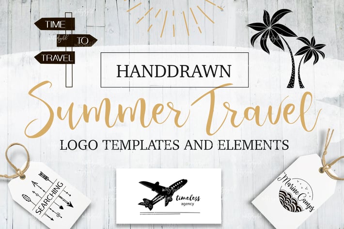 Summer&Travel Logo Templates
