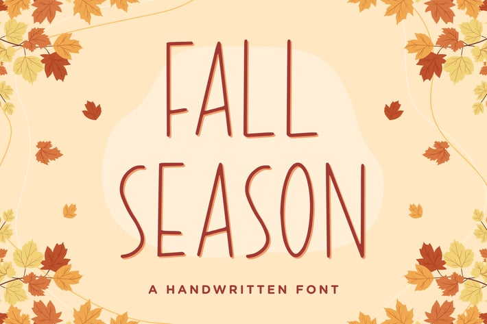Fall Season – Handwritten Font