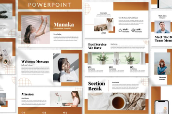 Manaka - Business Powerpoint Template