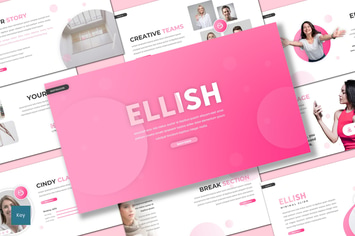 Ellish - Minimal Keynote Template