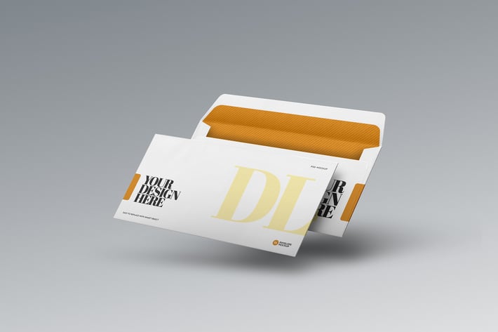 Envelope Mockup DL Perspective