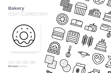 Bakery Outline Icon