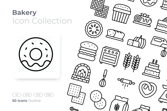 Bakery Outline Icon