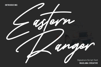 Eastern Ranger Signature Script Font