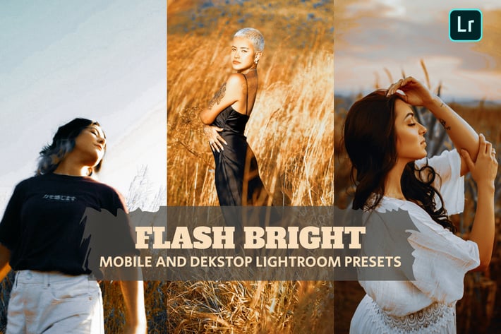 Flash Bright Lightroom Presets Dekstop Mobile 