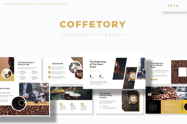 Coffetory - Powerpoint Template