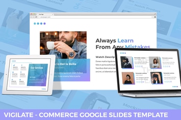 Vigilate - Commerce Google Slides Template