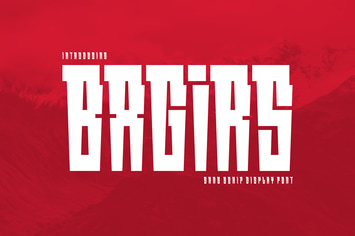 Bagirs - Sans Serif Display Font