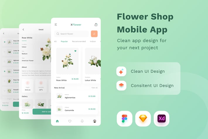 Flower Shop Mobile App