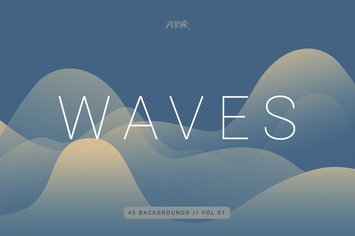 Waves | Smooth Colorful Backgrounds | Vol. 01