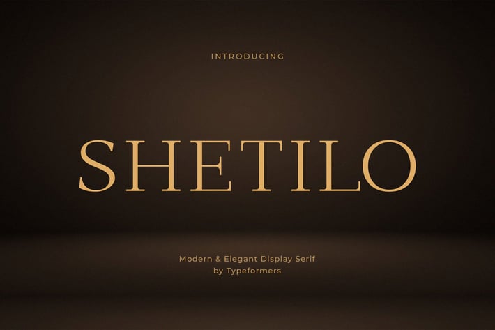 Shetilo - Modern Elegant Serif
