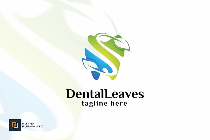 Dental Leaves - Logo Template